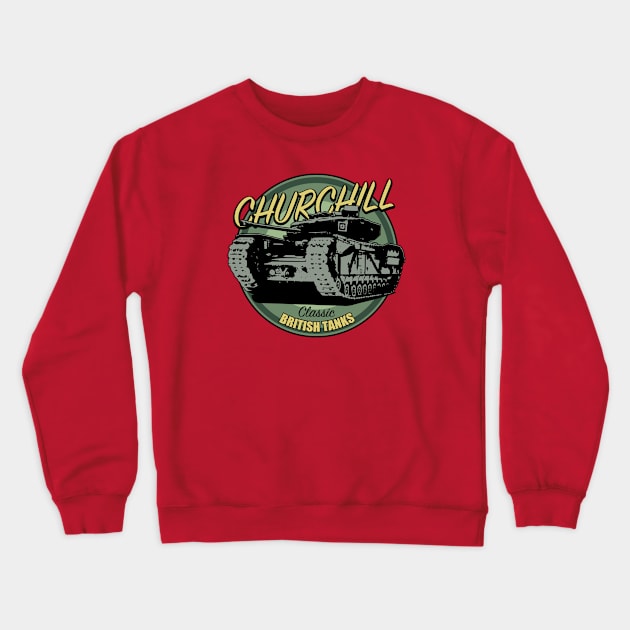 Churchill Tank Crewneck Sweatshirt by TCP